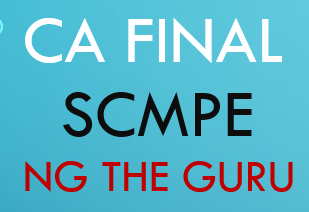 CA Final SCMPE by CA.Nitin Gupta